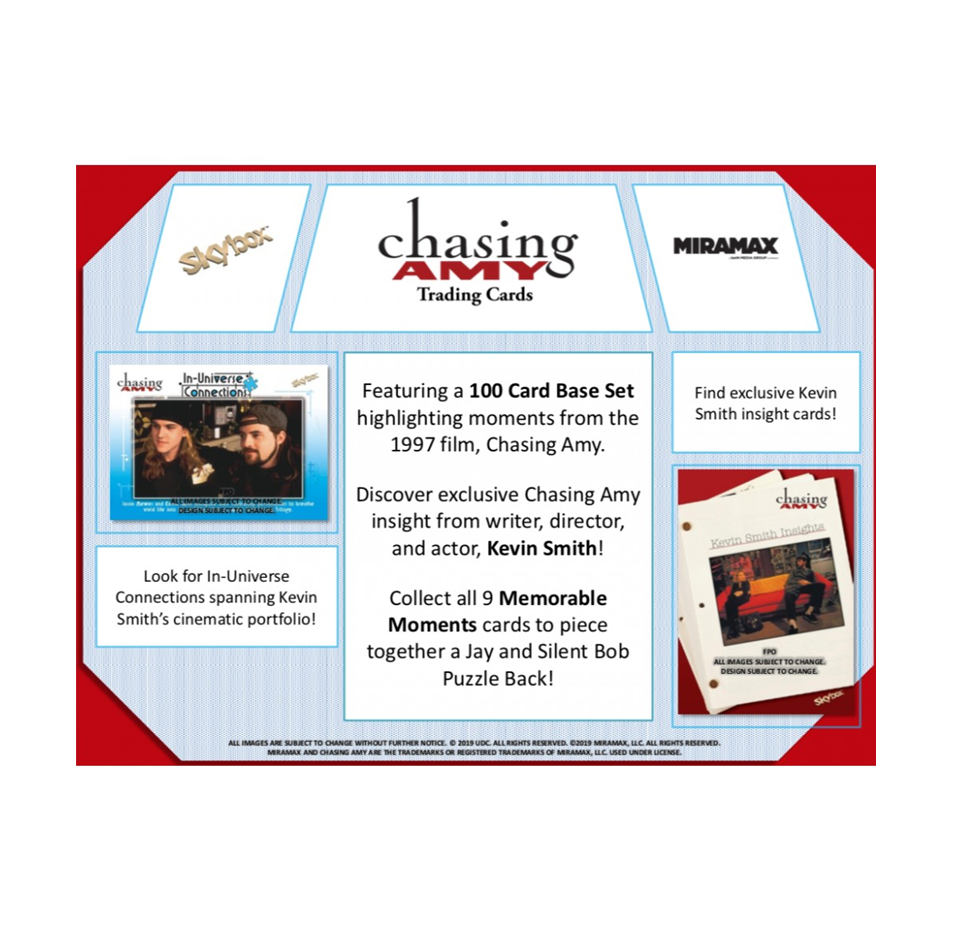 2023 Upper Deck Chasing Amy Trading Cards 12-Box Case