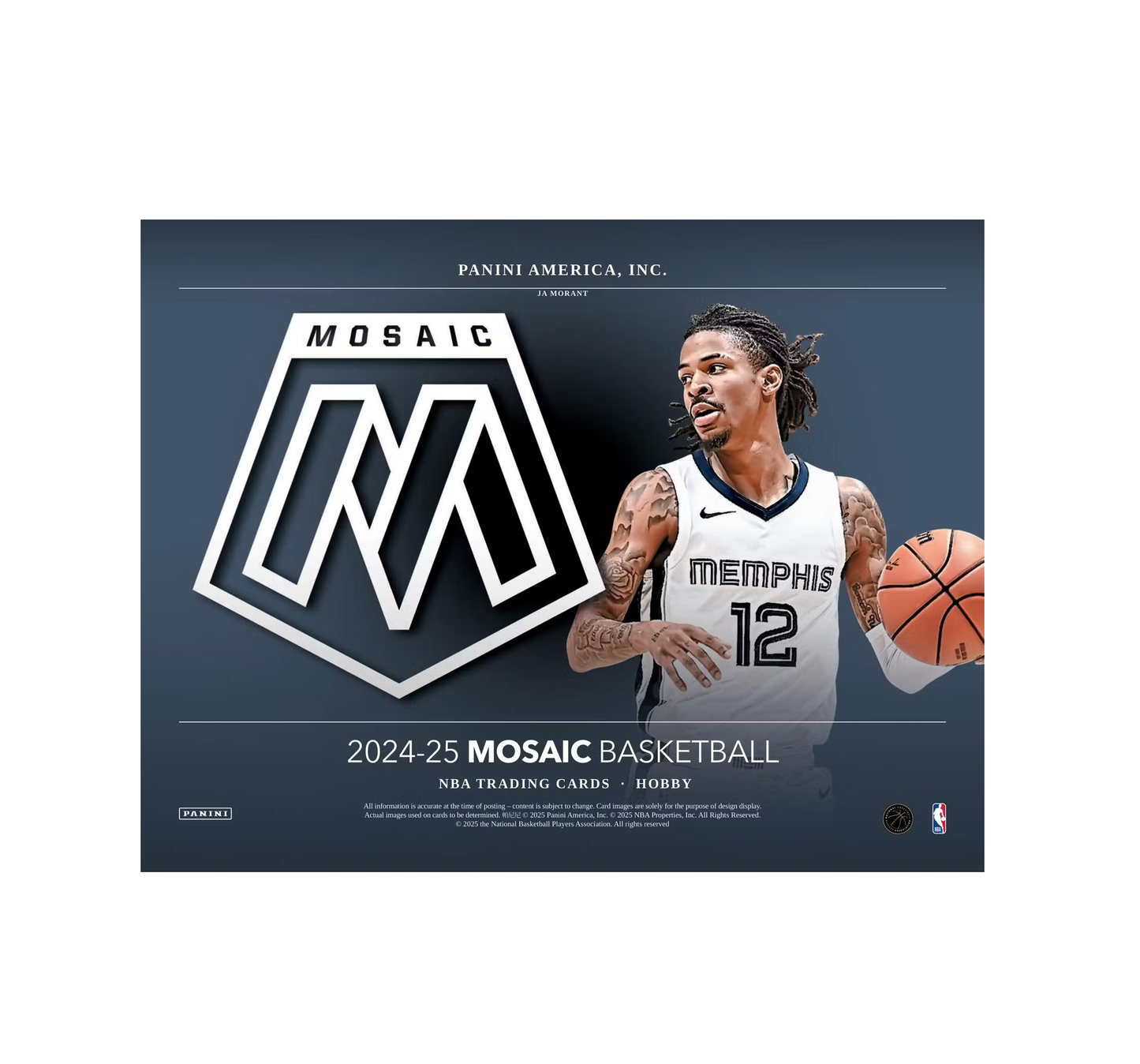 2024-25 Panini Mosaic Basketball Hobby Pack