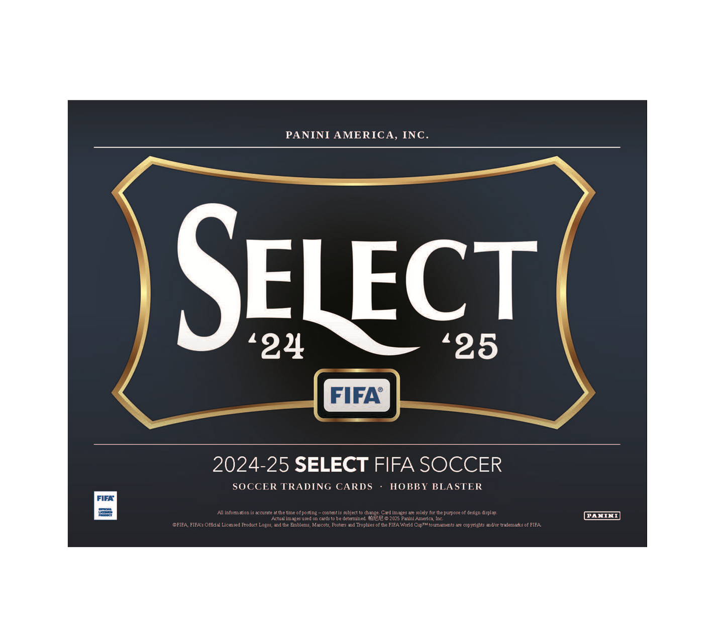 2024-25 Panini Select FIFA Soccer Hobby Blaster 20-Box Case