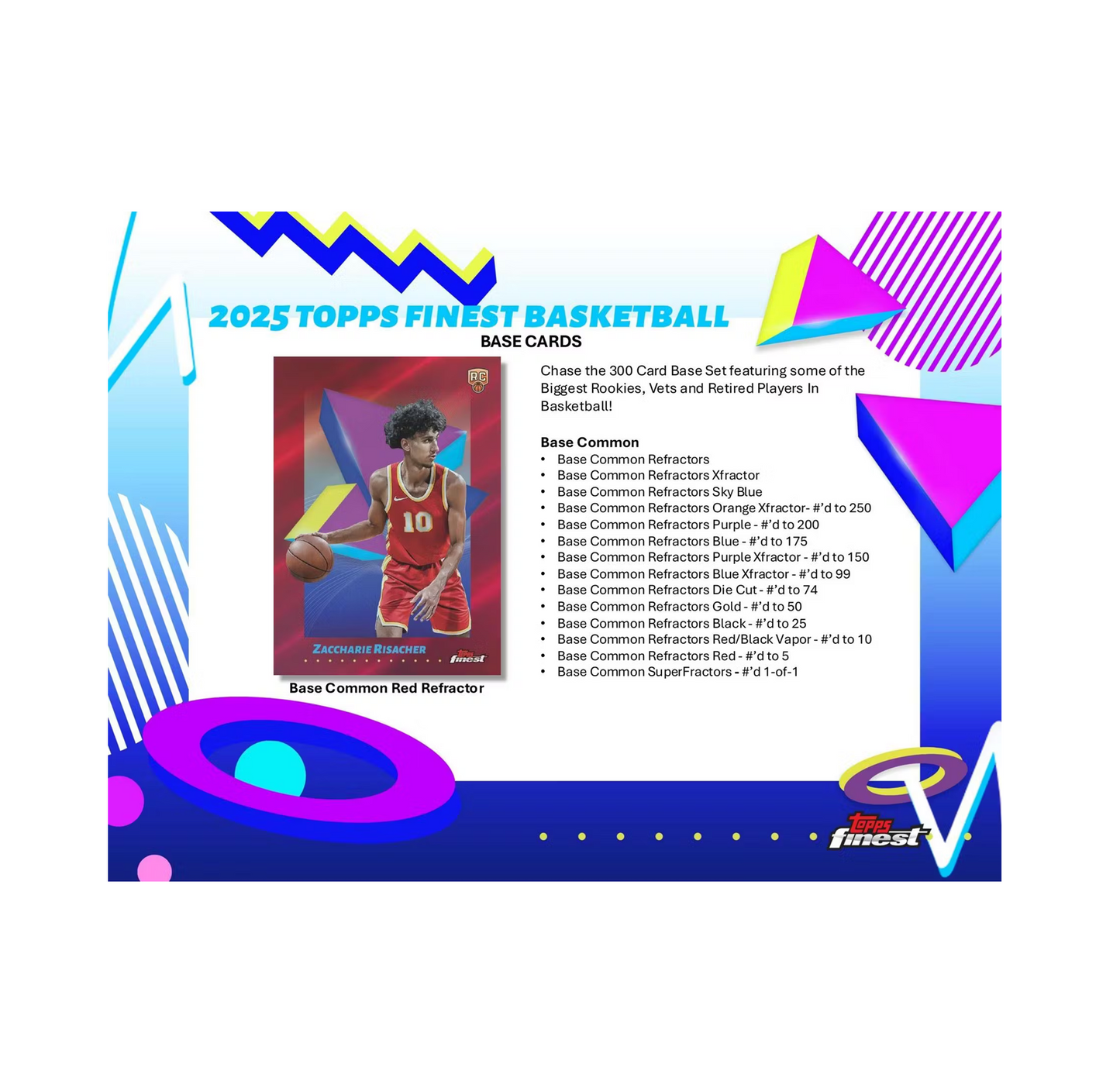 2024-25 Topps Finest Basketball Hobby Box