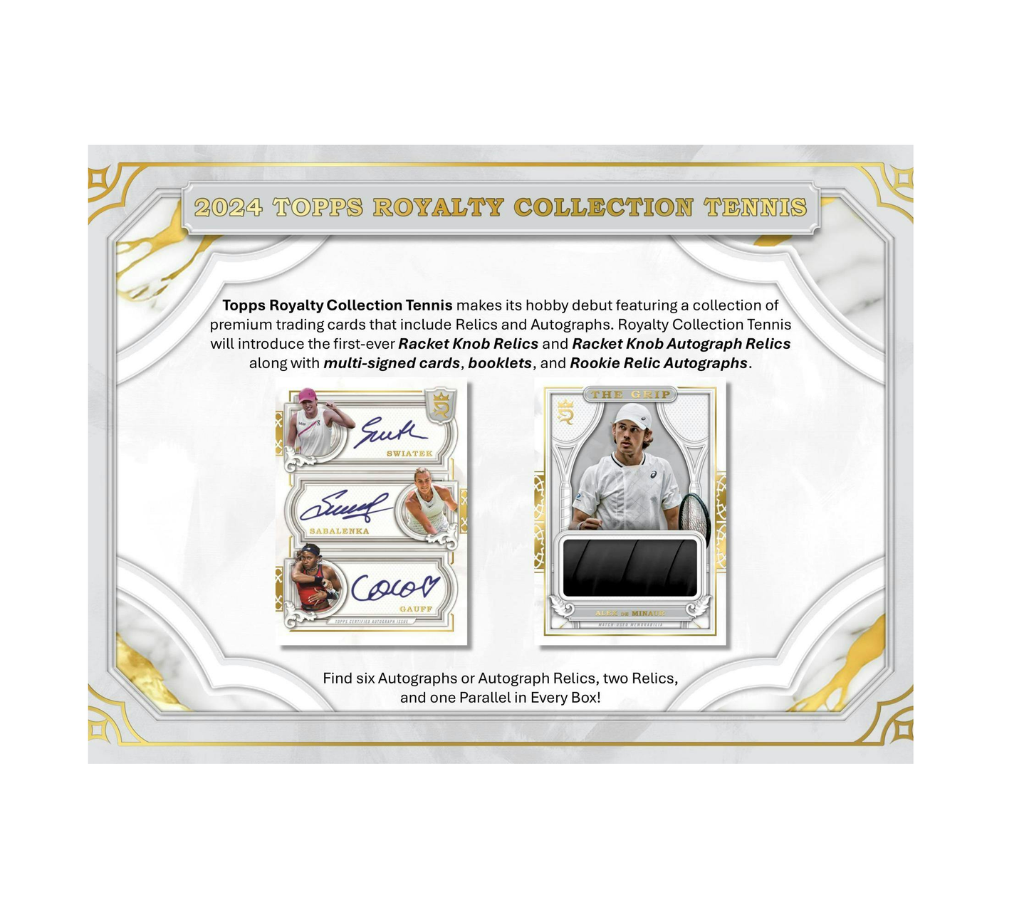 2024 Topps Royalty Tennis Hobby Box