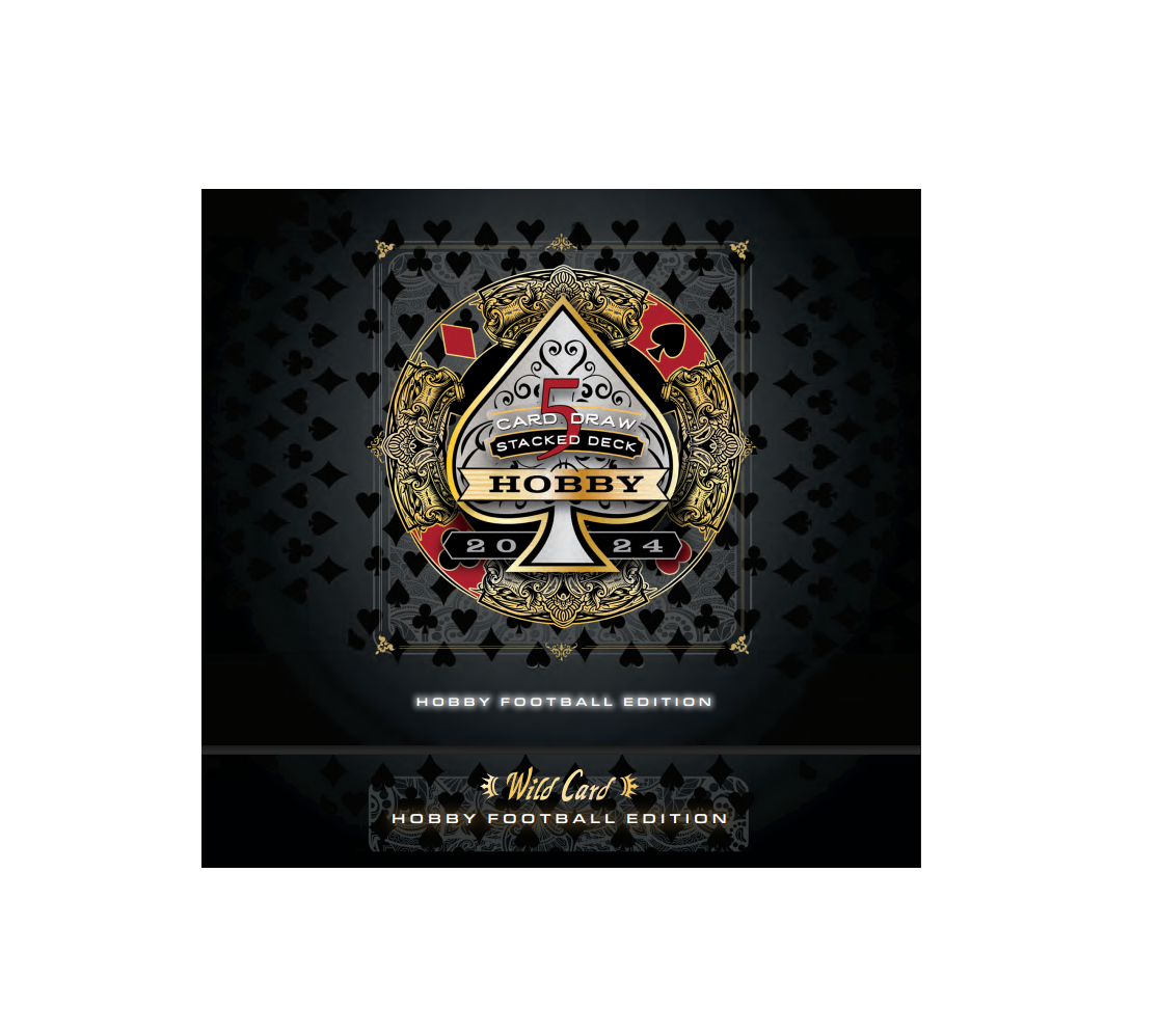 2024 Wild Card Five Card Draw Stacked Deck Football Hobby Box