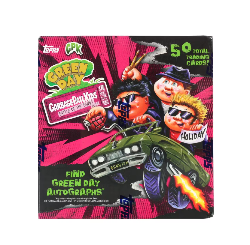 2024 Topps Garbage Pail Kids Battle Of The Bands: Green Day Hobby 20-Box Case