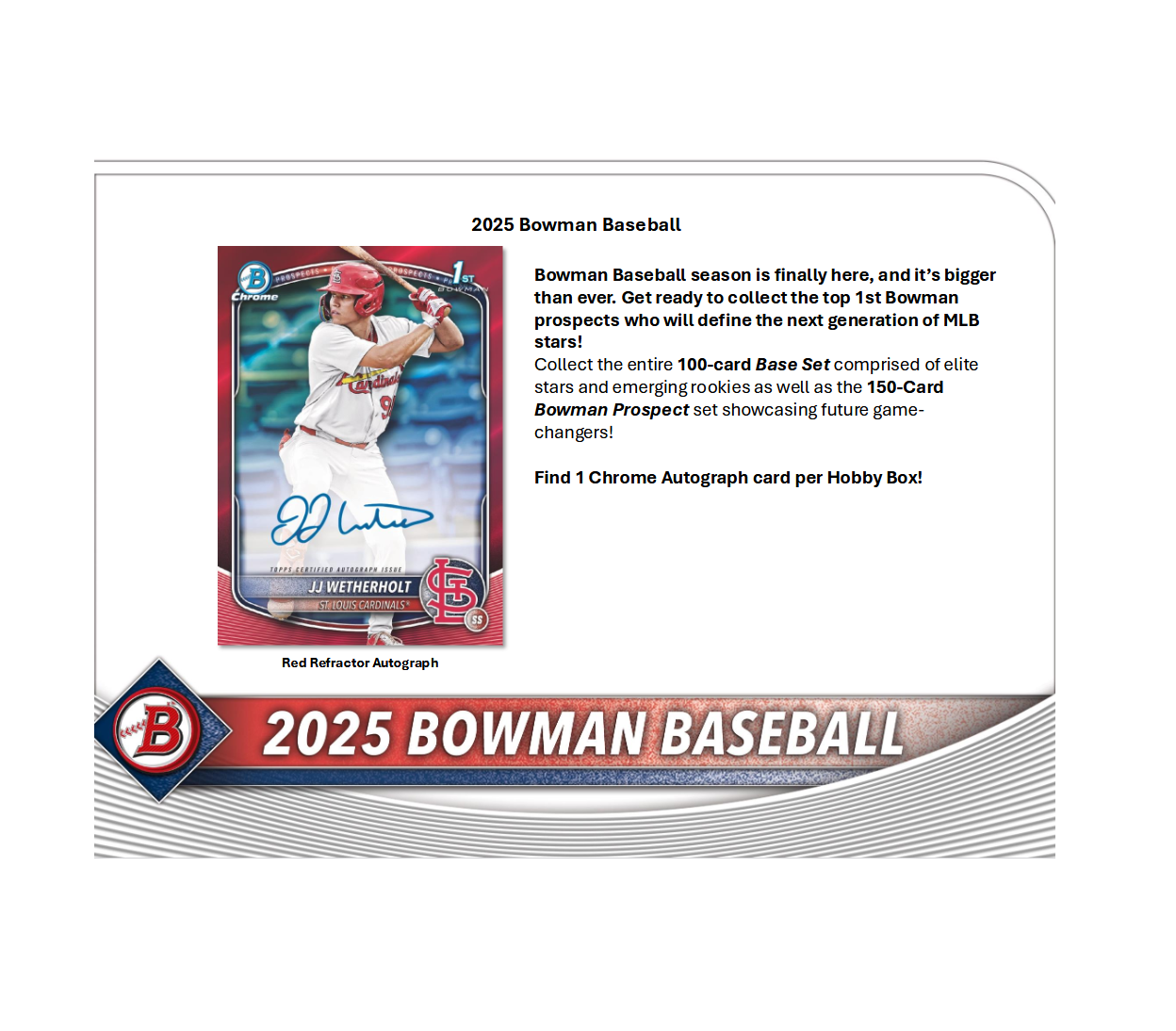 2025 Bowman Baseball Hobby Pack