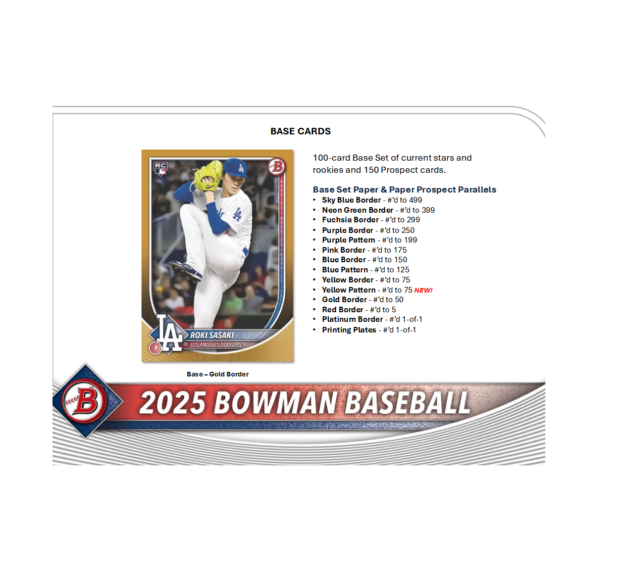 2025 Bowman Baseball Jumbo Hobby Pack