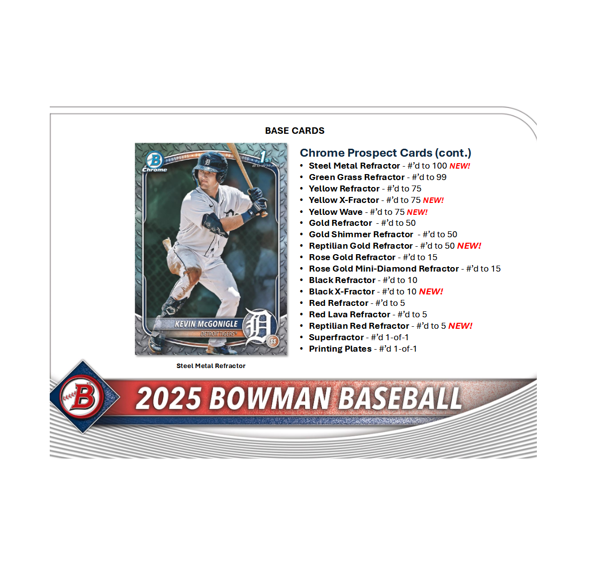 2025 Bowman Baseball Jumbo Hobby Pack