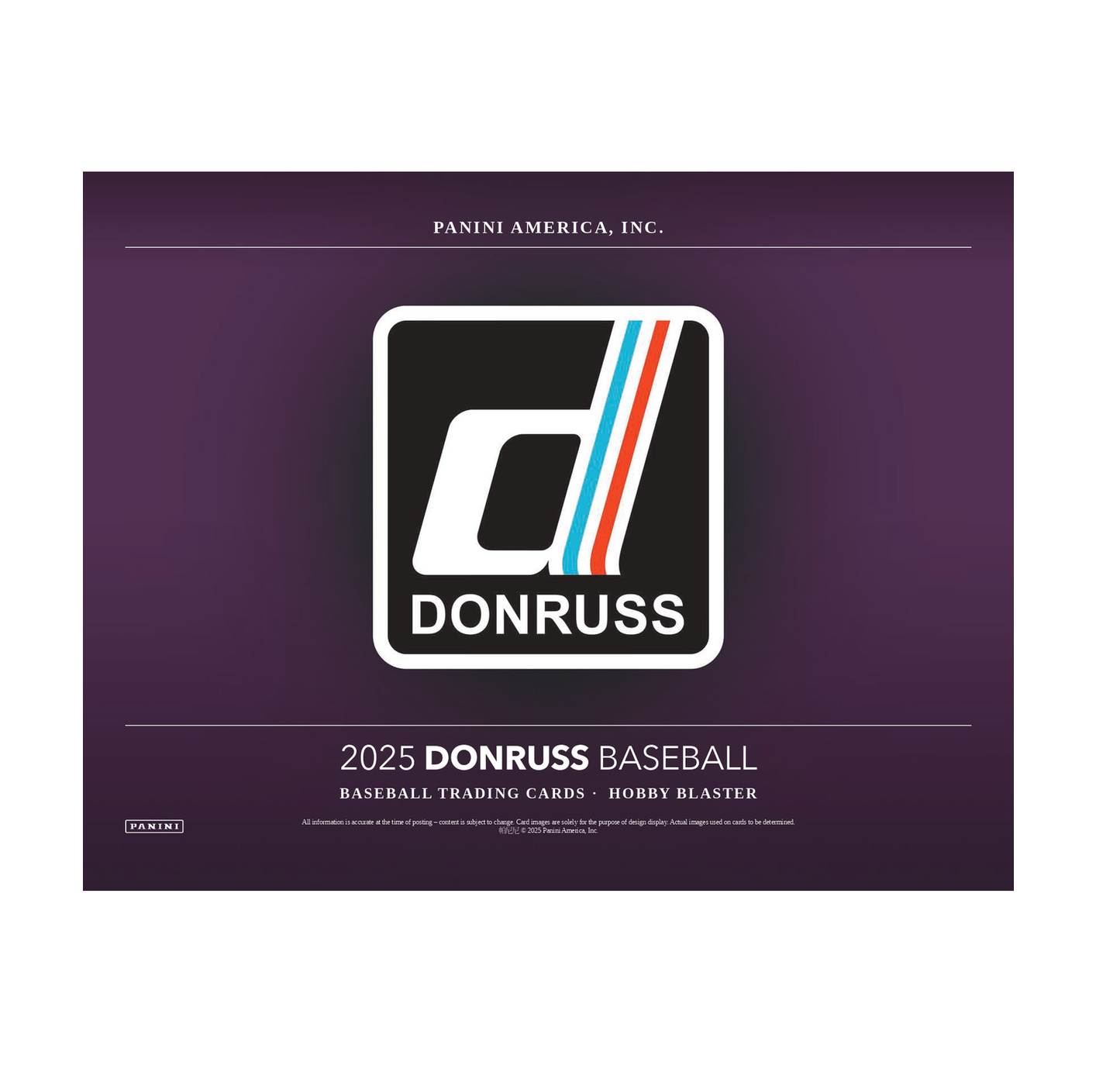 2025 Panini Donruss Baseball Hobby Blaster Box