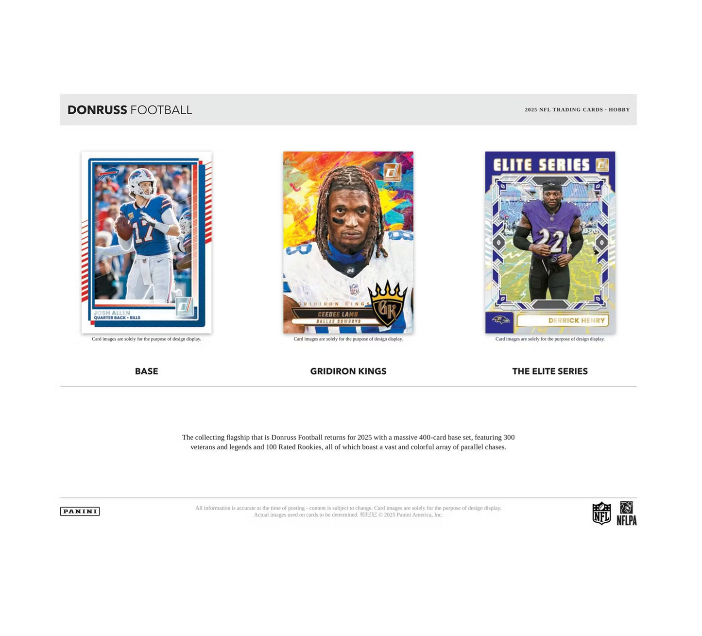 2025 Panini Donruss Football Hobby Box
