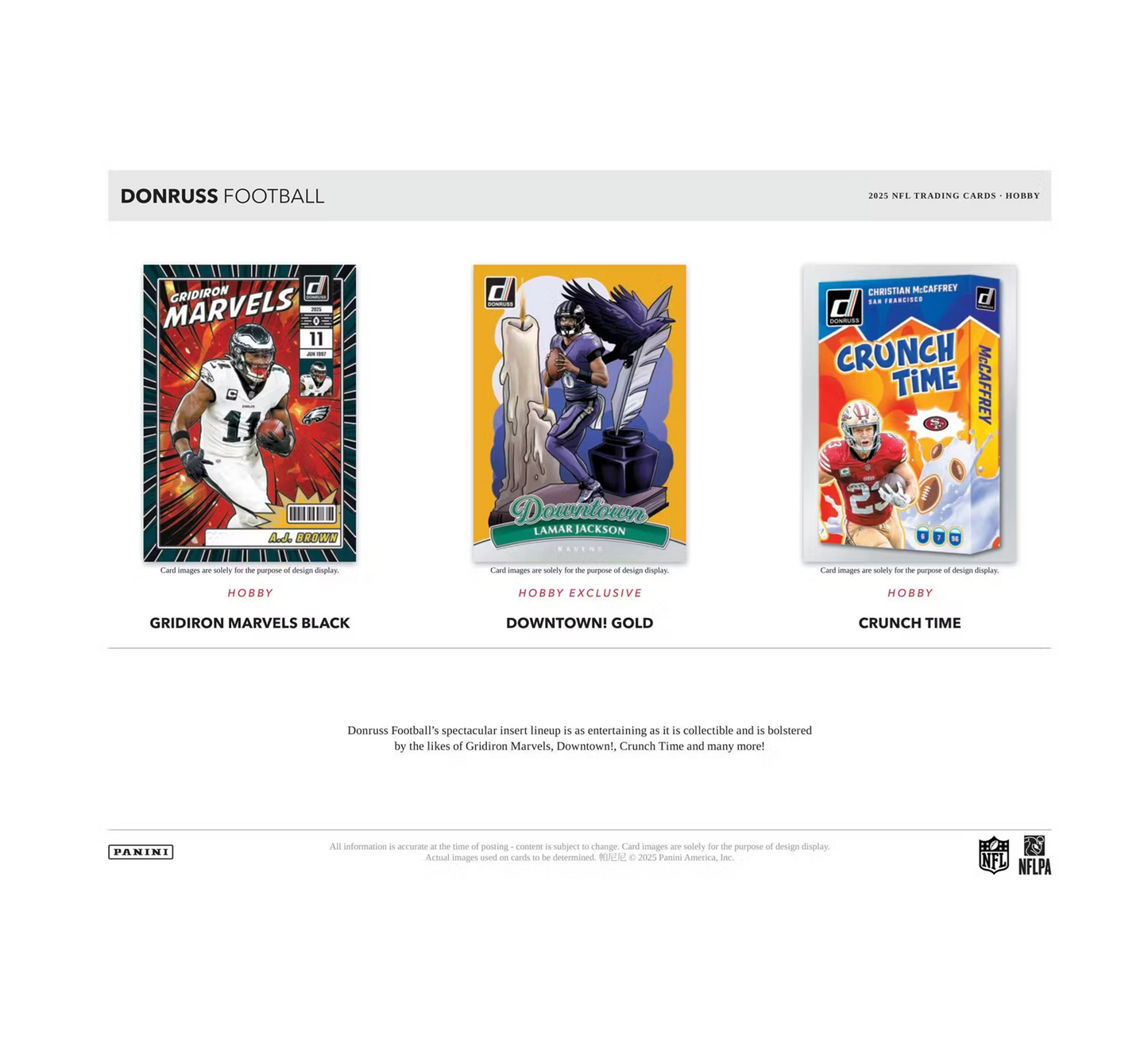 2025 Panini Donruss Football Hobby Box