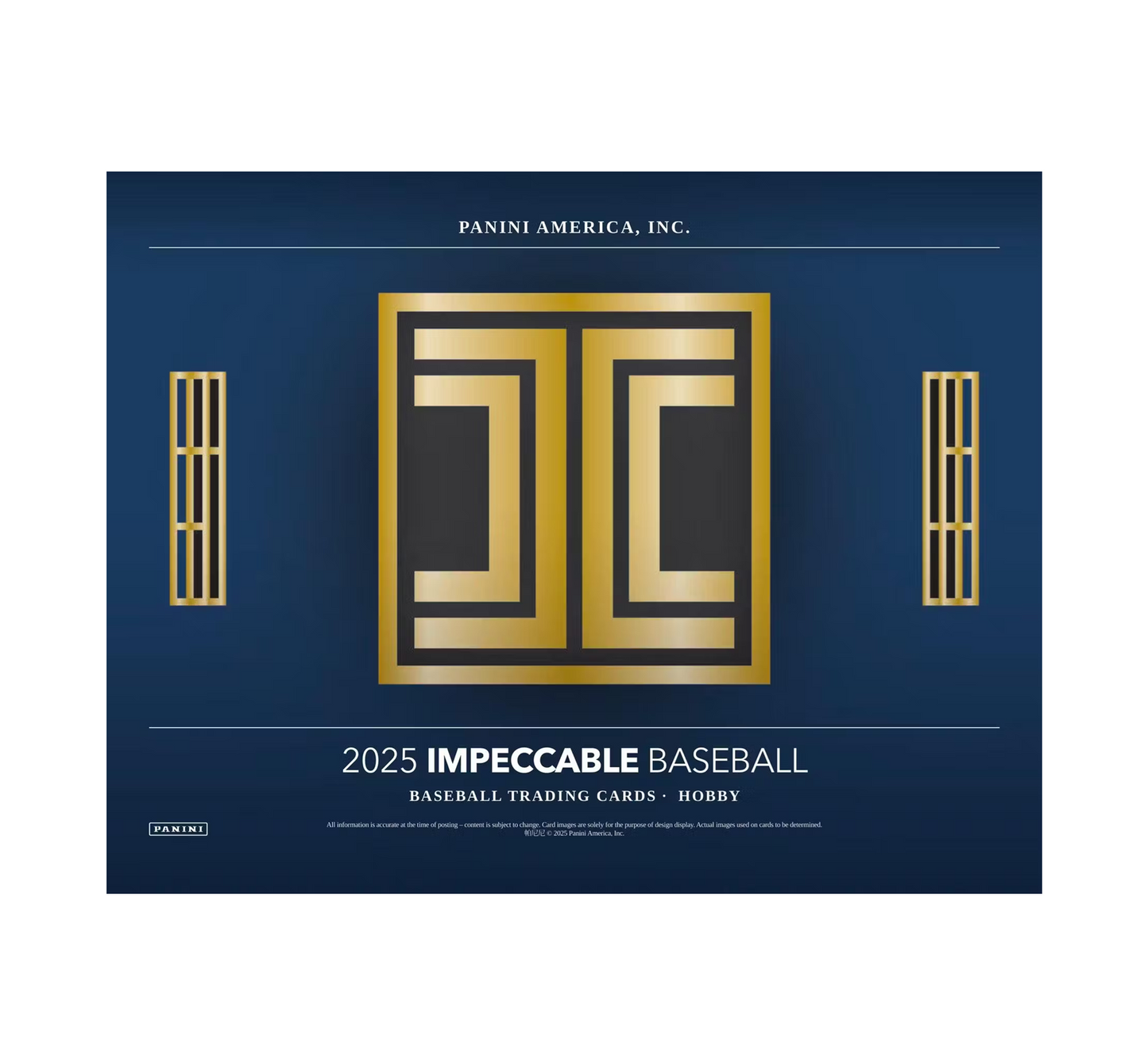 2025 Panini Impeccable Baseball Hobby 3-Box Case