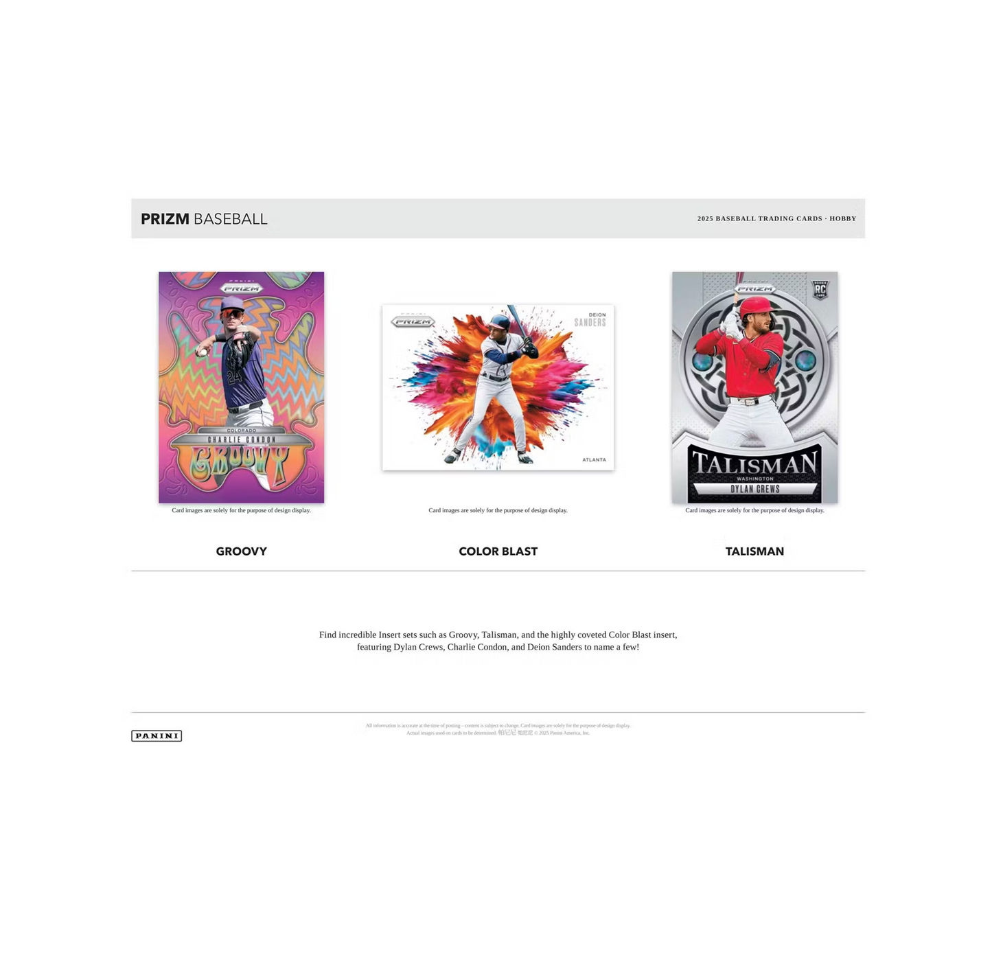 2025 Panini Prizm Baseball Hobby 12-Box Case