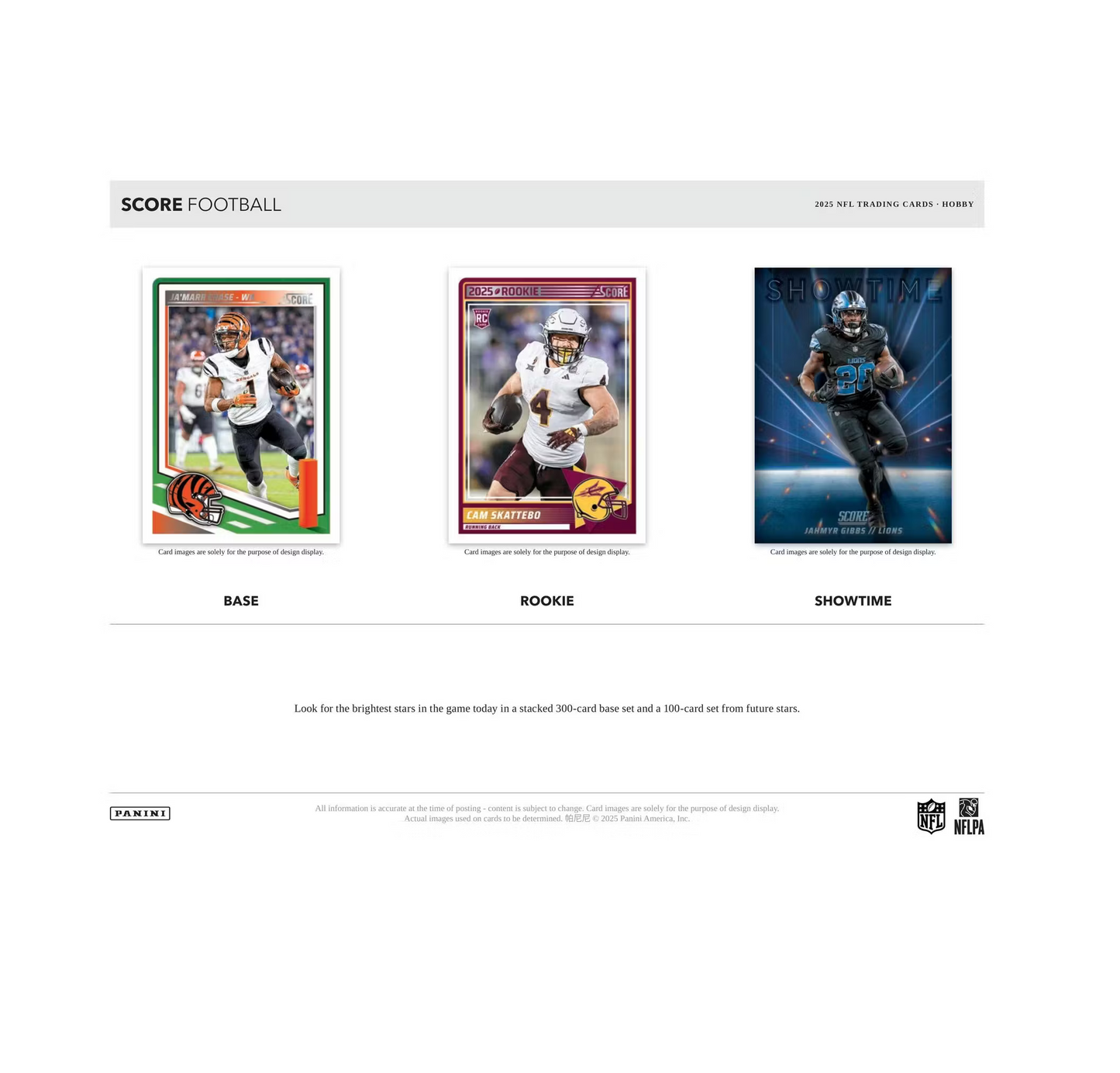 2025 Panini Score Football Hobby 12-Box Case