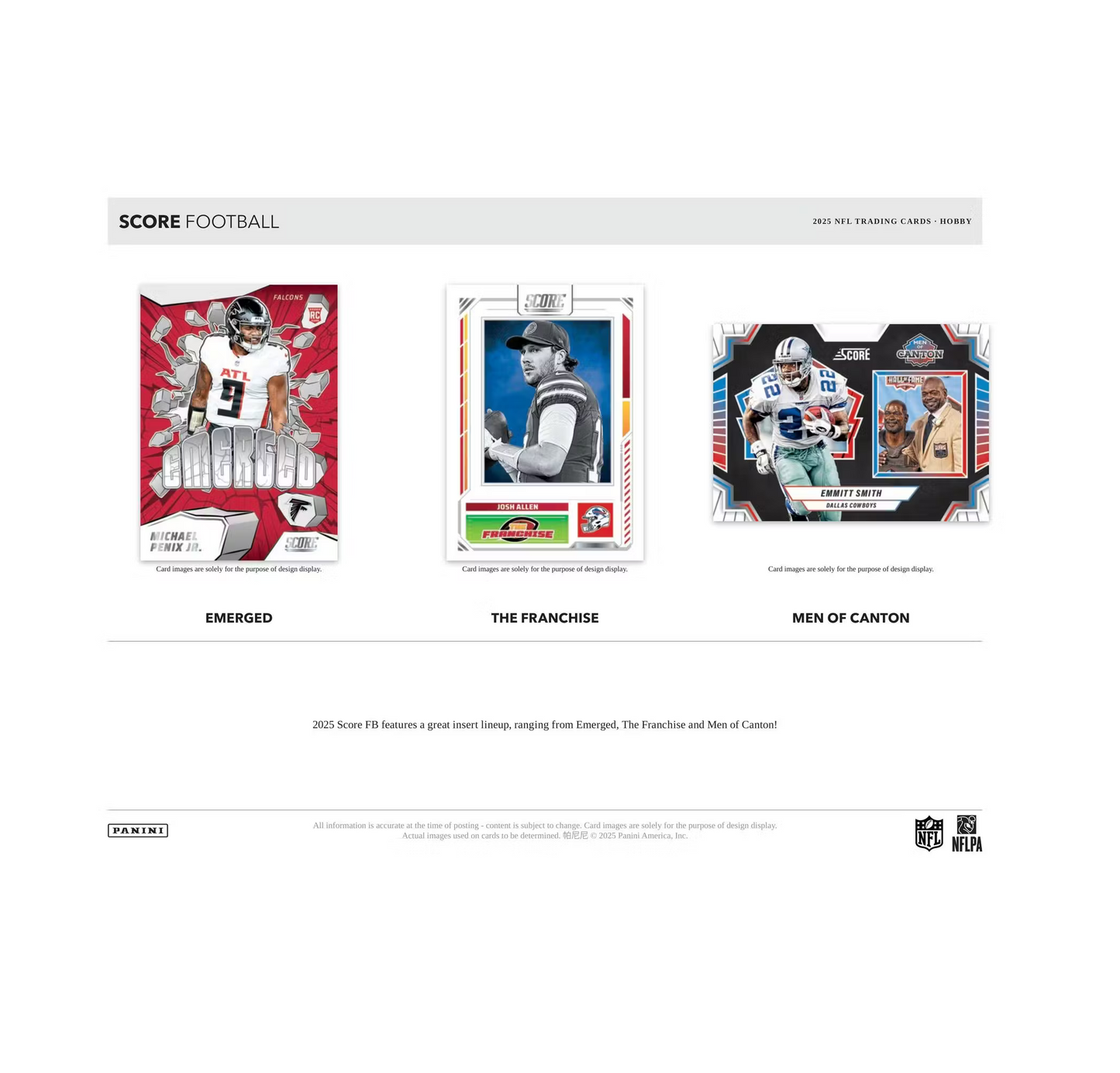2025 Panini Score Football Hobby 12-Box Case