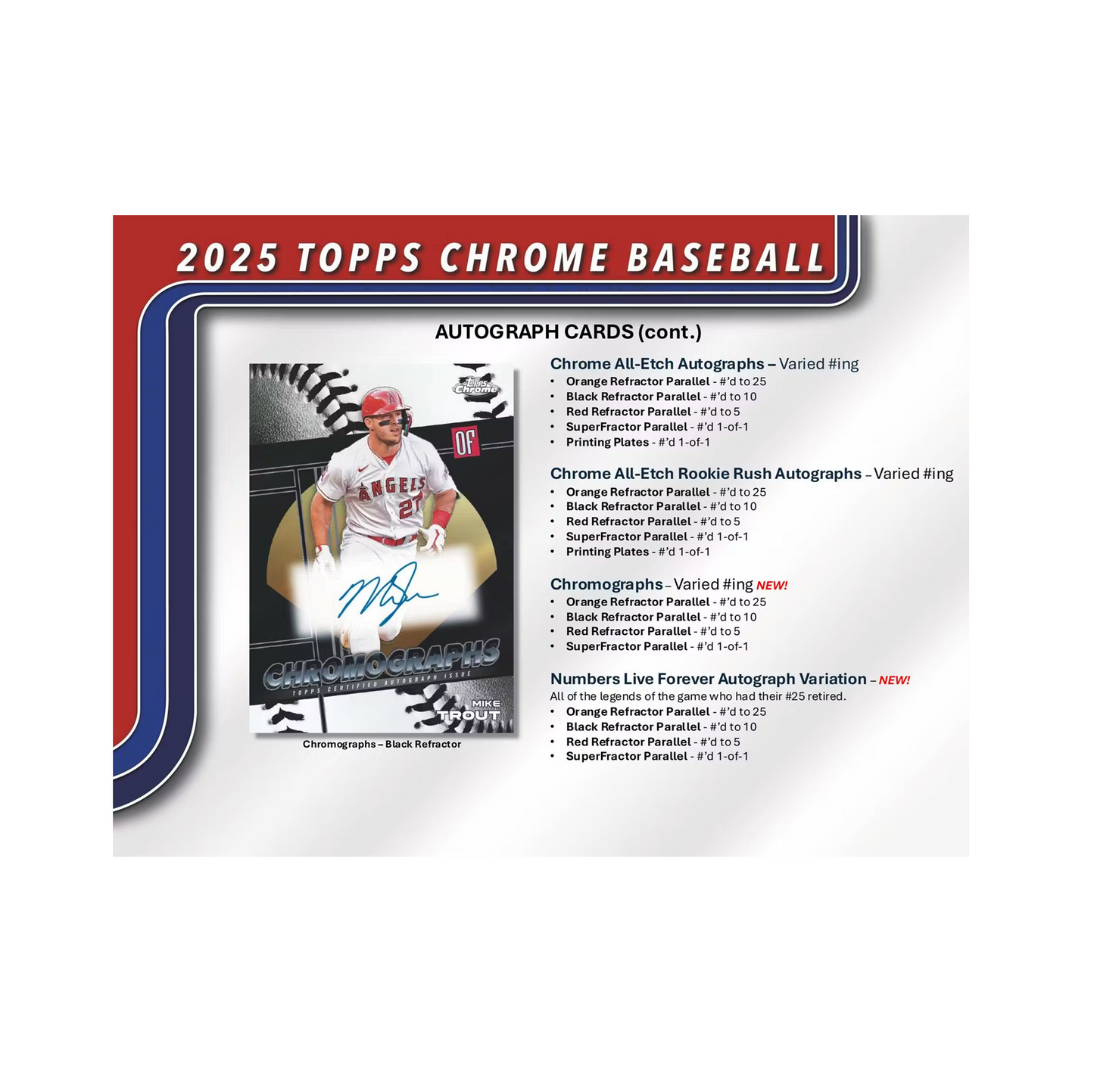2025 Topps Chrome Baseball Mega Box