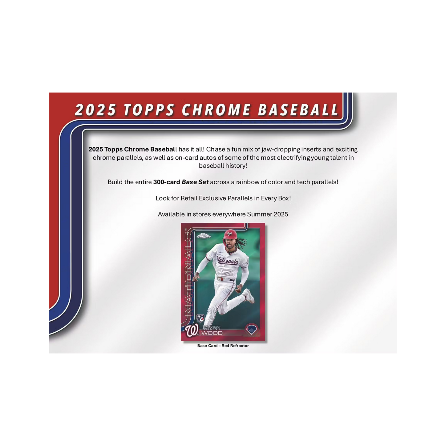 2025 Topps Chrome Baseball Mega Box