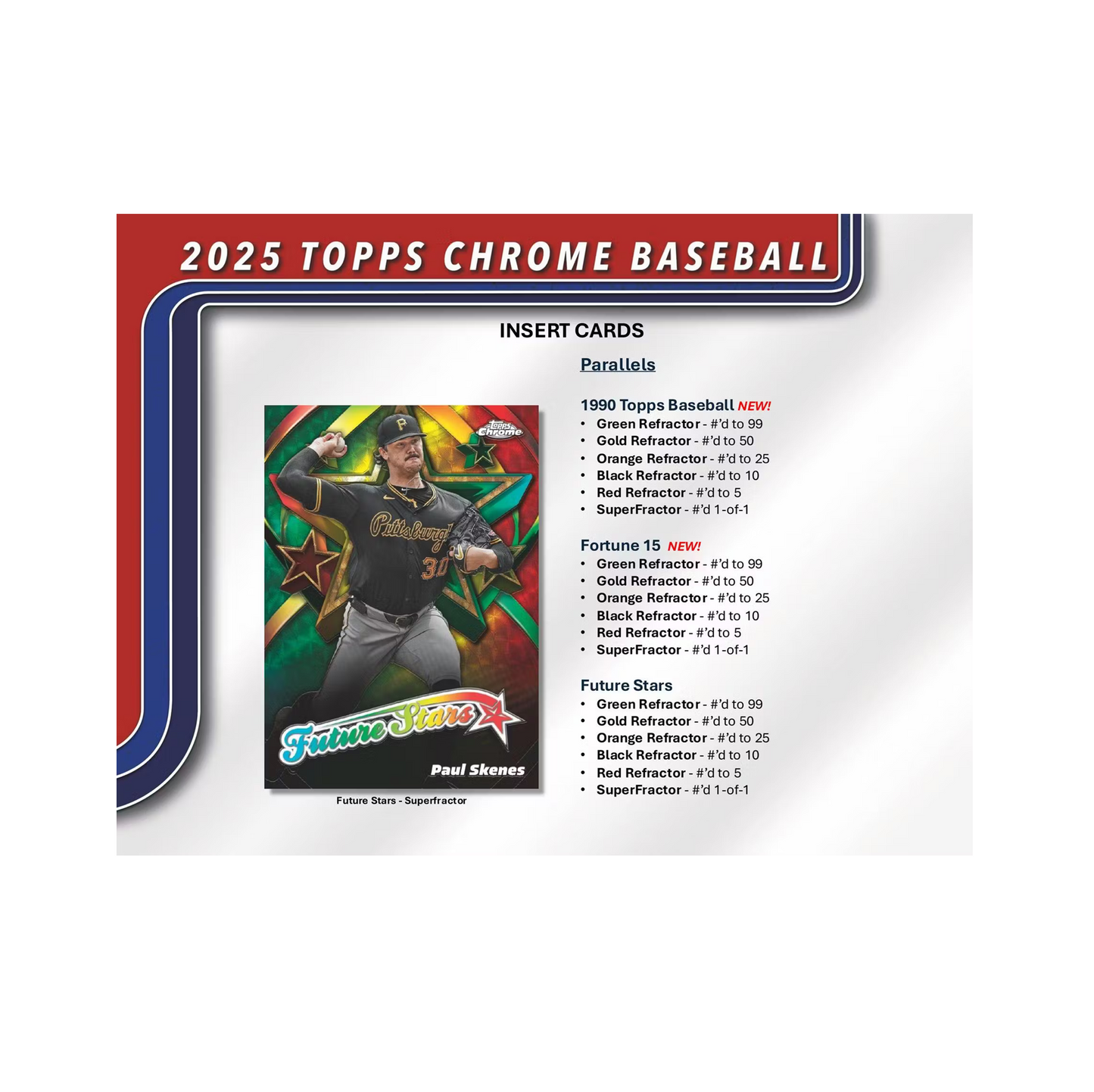 2025 Topps Chrome Baseball Mega Box