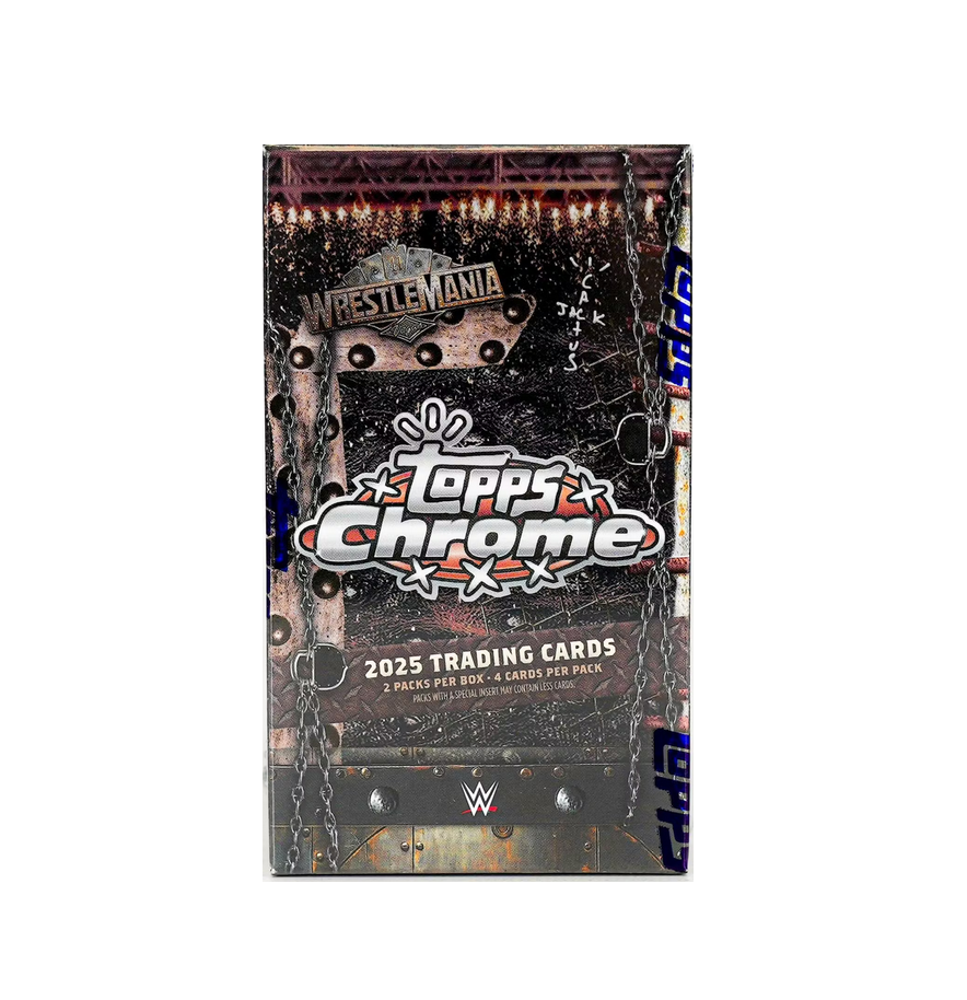 2025 Topps Chrome WWE Cactus Jack x Wrestlemania Box