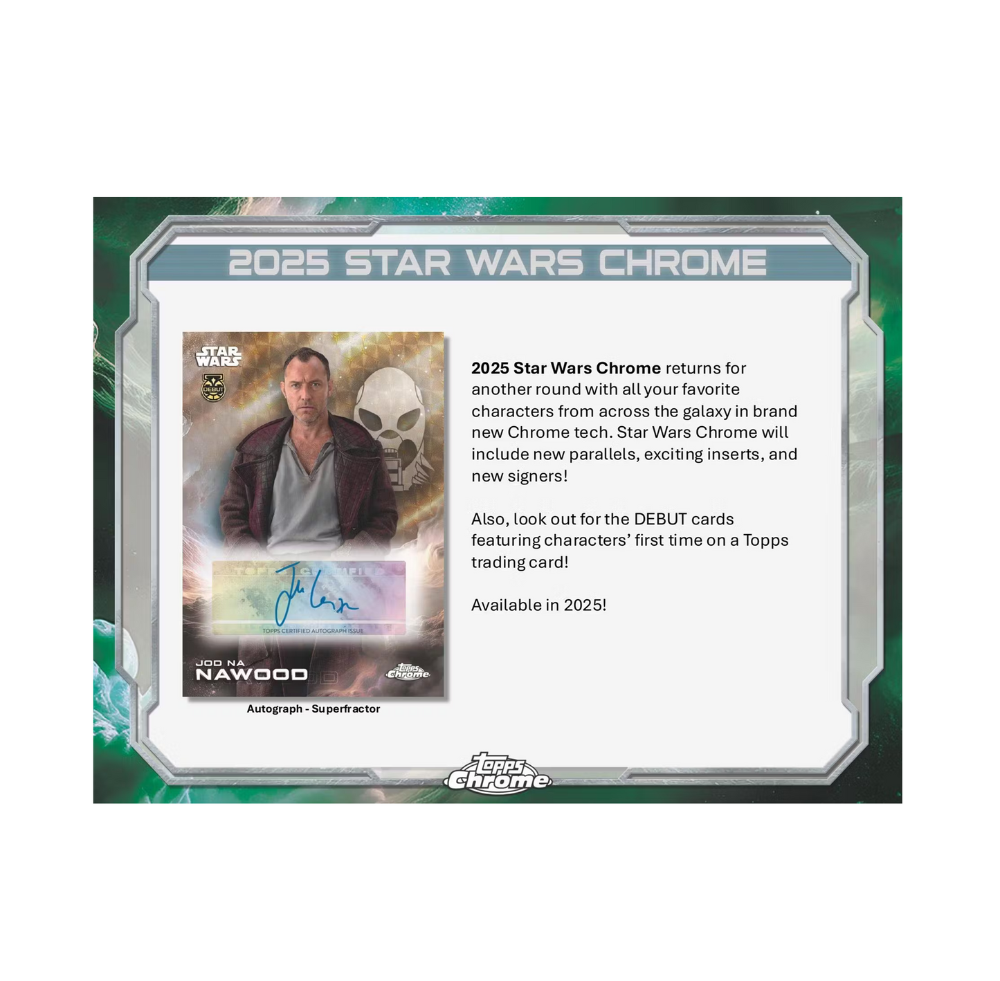 2025 Topps Star Wars Chrome Blaster Box