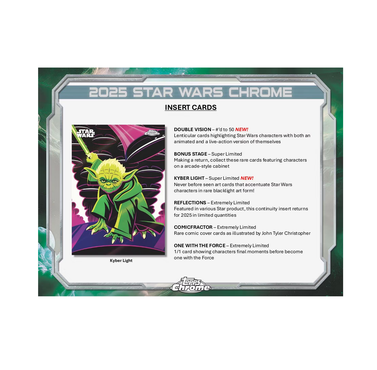 2025 Topps Star Wars Chrome Blaster Box