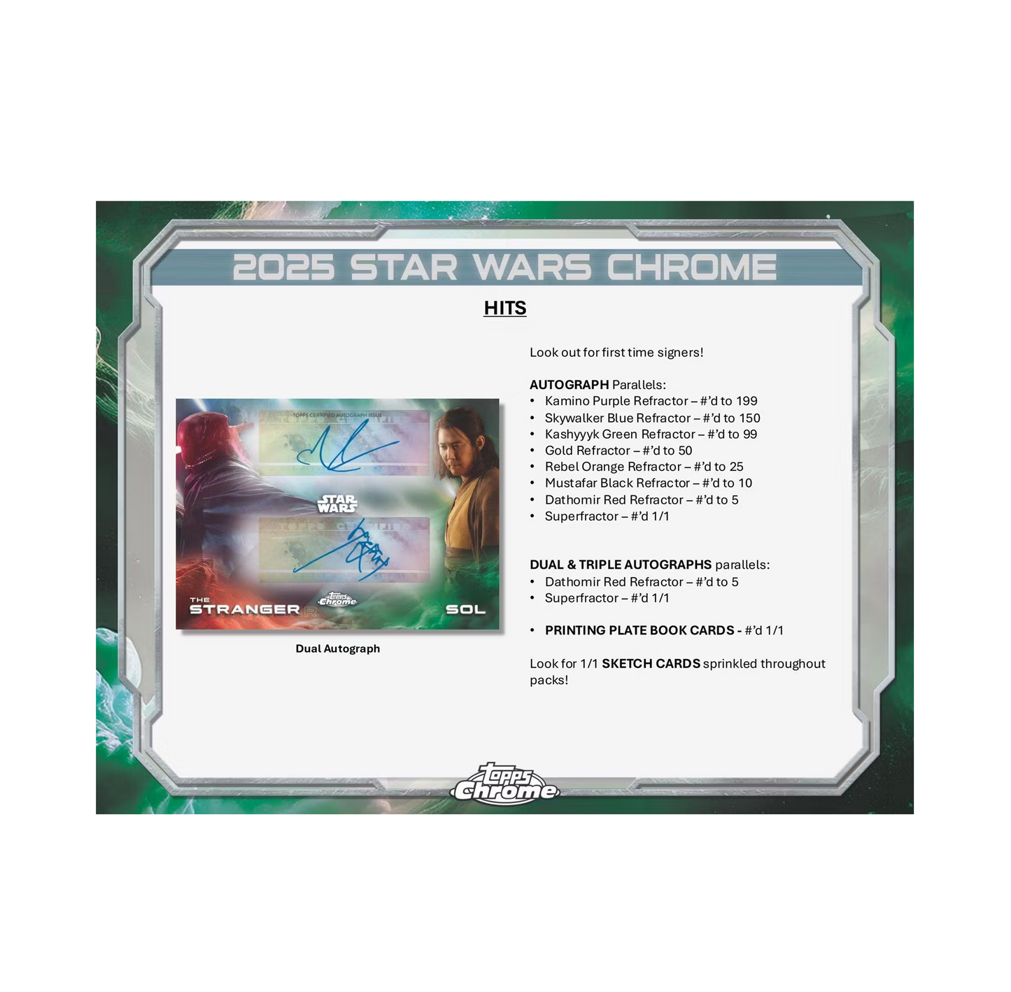 2025 Topps Star Wars Chrome Blaster Box
