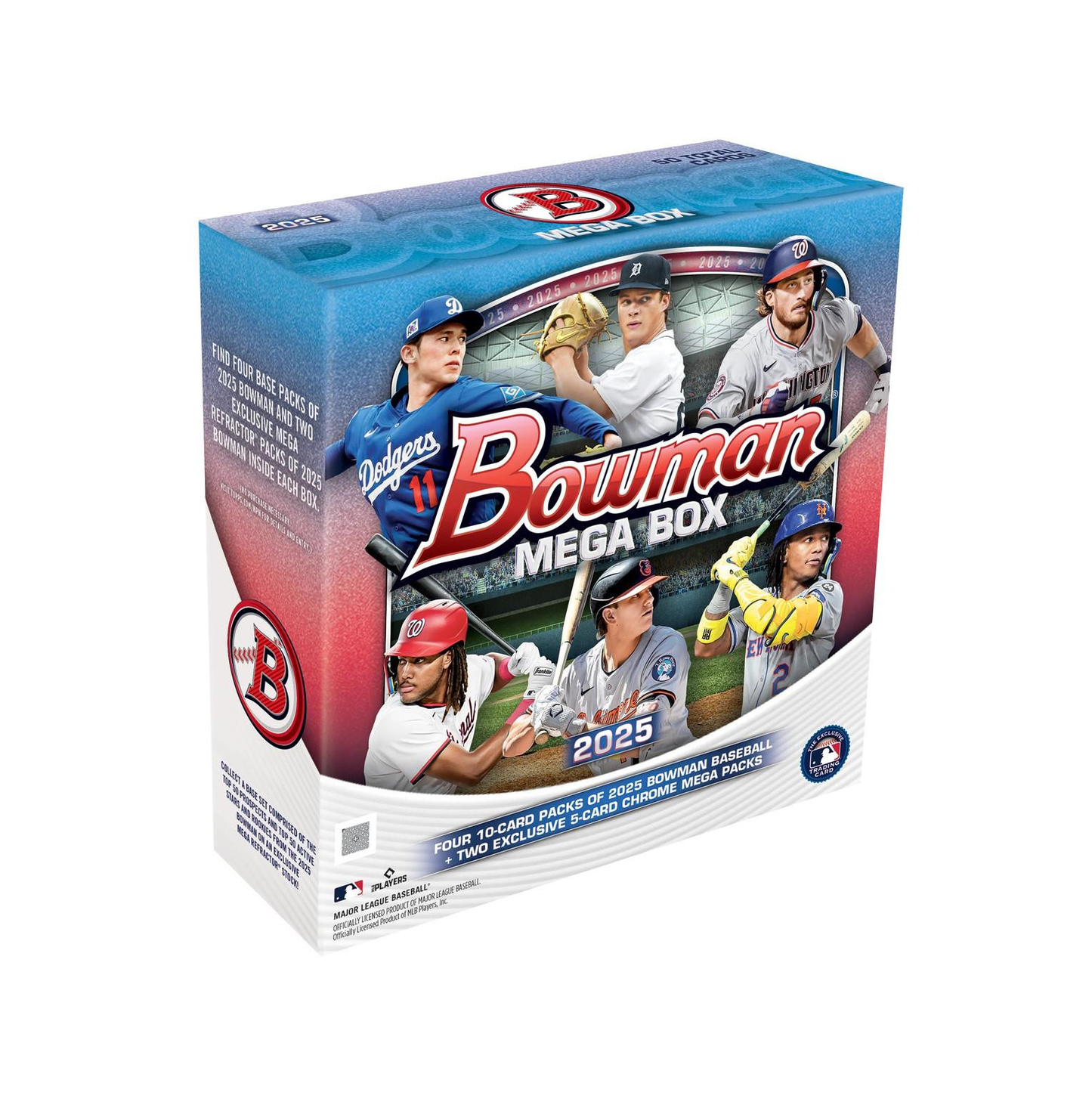 2025 Bowman Baseball Mega 20-Box Case