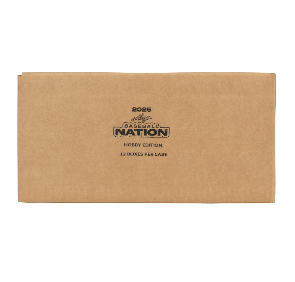 2025 Leaf Baseball Nation Hobby 12-Box Case