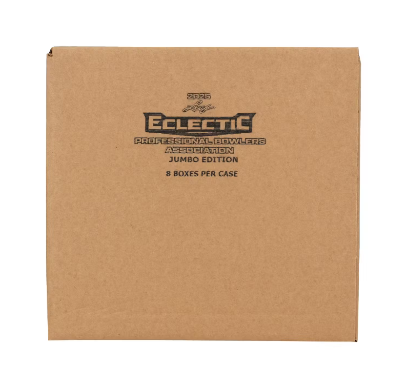 2025 Leaf Eclectic PBA Jumbo 8-Box Case