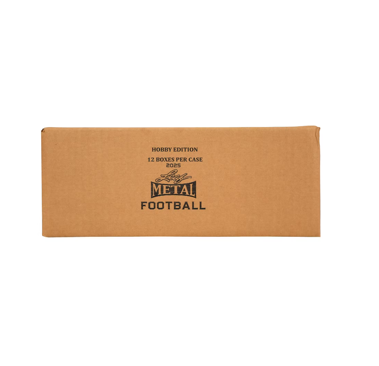 2025 Leaf Metal Football Hobby 12-Box Case