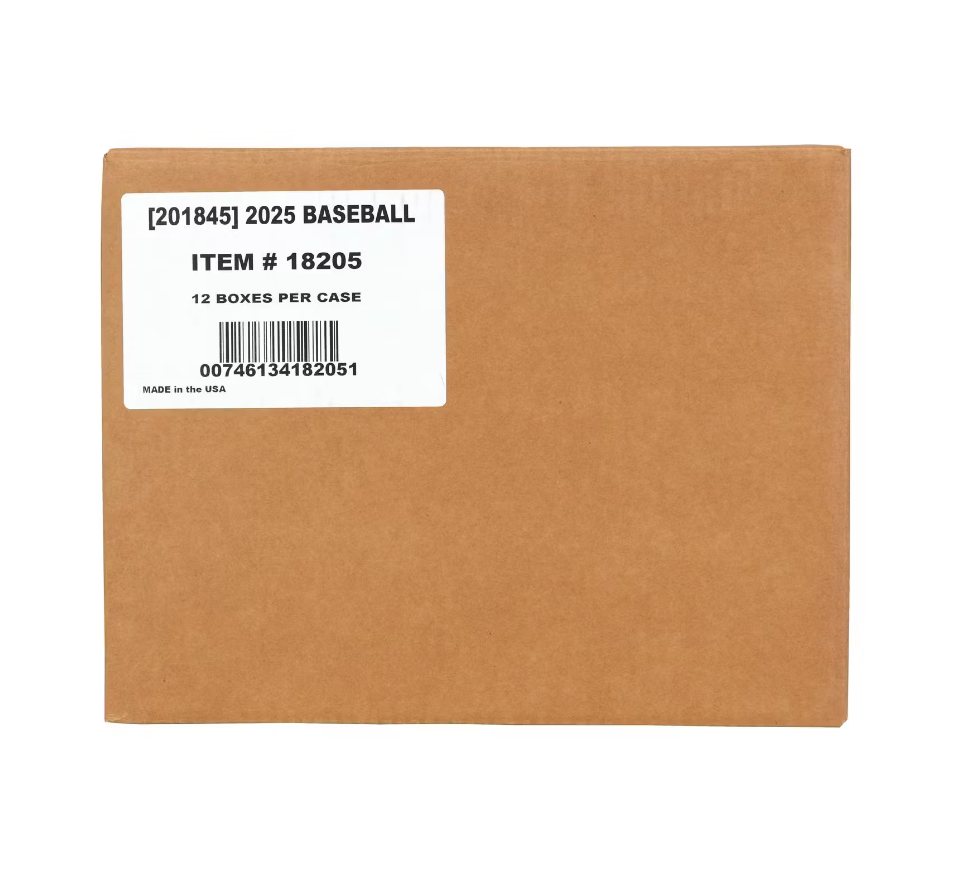 2025 Panini Prizm Baseball Hobby 12-Box Case