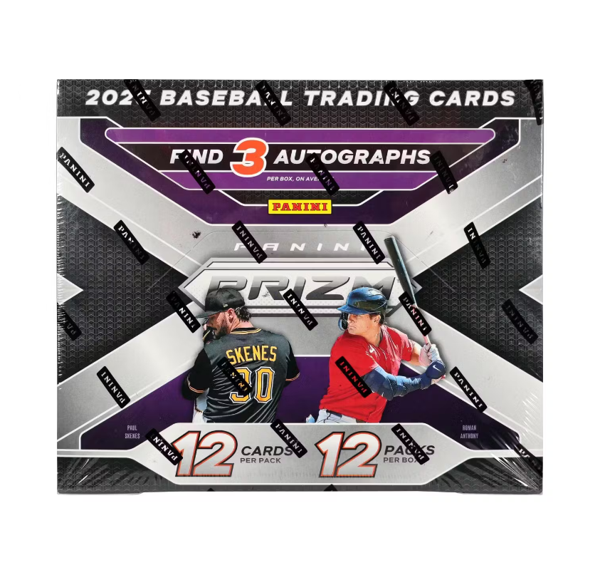 2025 Panini Prizm Baseball Hobby 12-Box Case