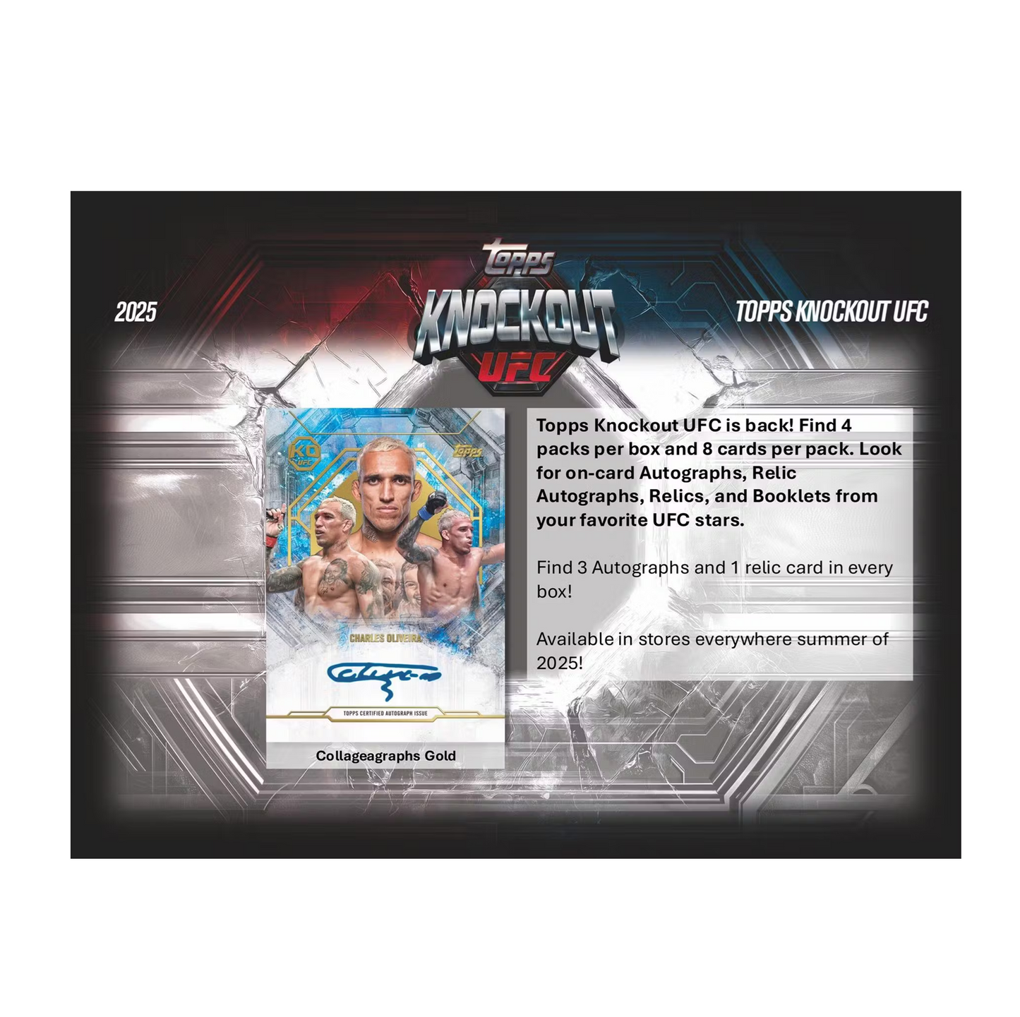 2025 Topps UFC Knockout Hobby Box