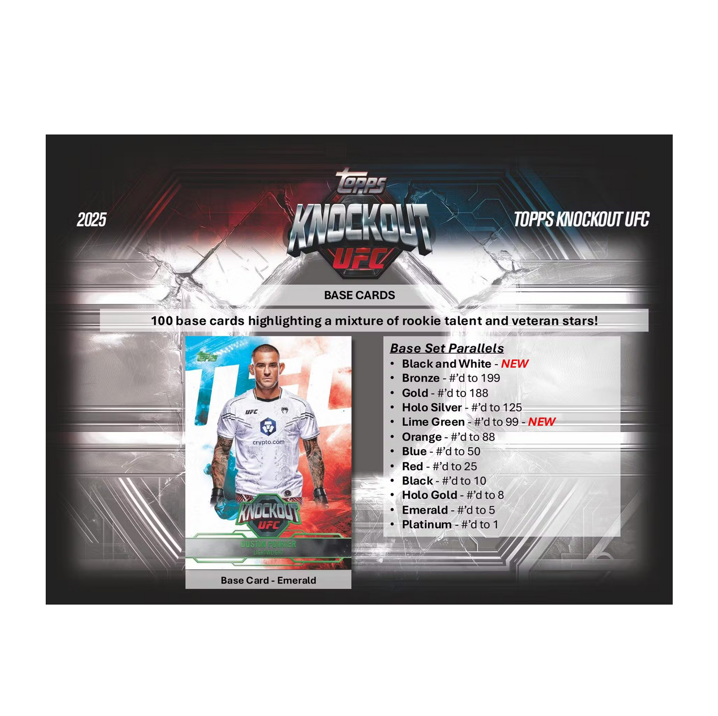 2025 Topps UFC Knockout Hobby Box