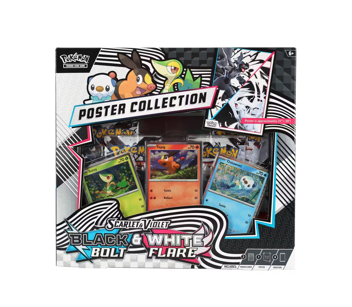 Pokémon Unova Poster Collection 6-Box Case