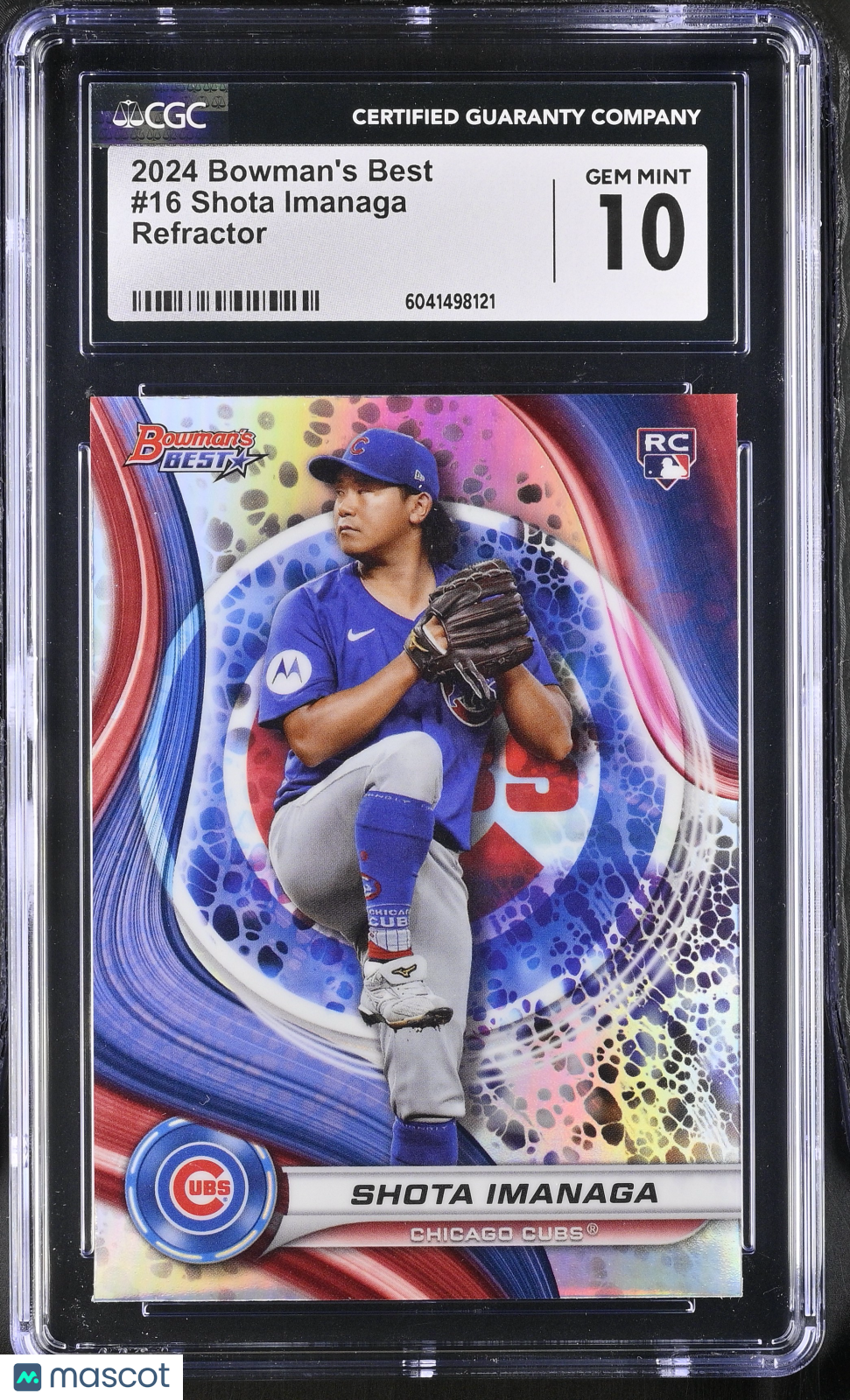 2024 Best Shota Imanaga #16 Refractor CGC 10