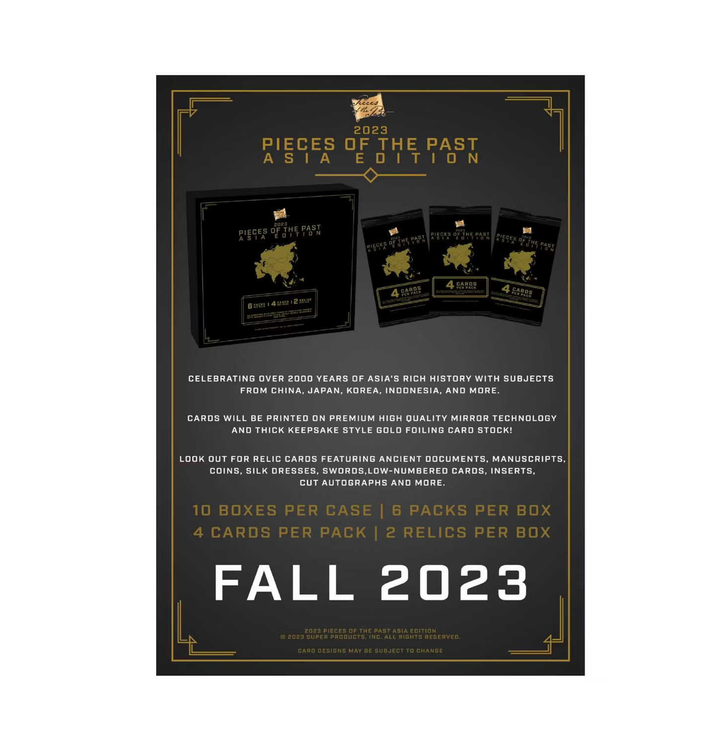 2023 Pieces of the Past Asia Edition Box