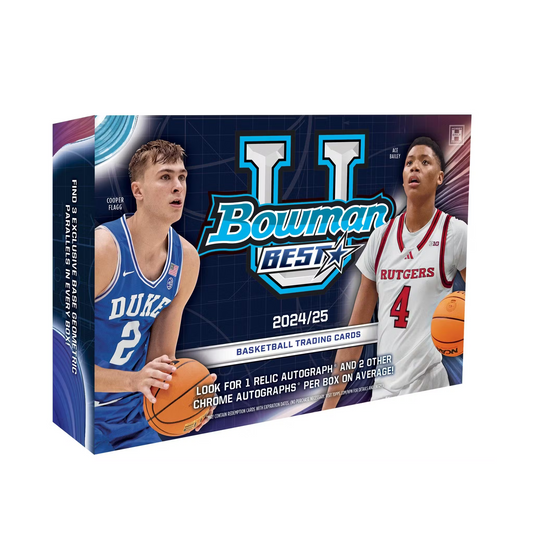 2024-25 Bowman University Best Basketball Breaker Delight 10-Box Case