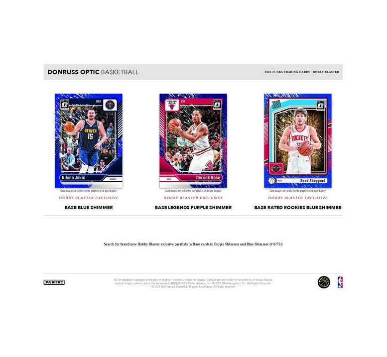 2024-25 Panini Donruss Optic Basketball Hobby Blaster Box