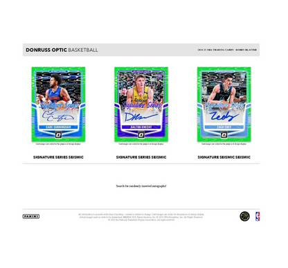2024-25 Panini Donruss Optic Basketball Hobby Blaster Box