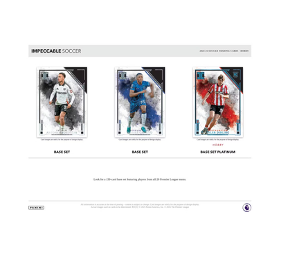 2024-25 Panini Impeccable Soccer Hobby Box