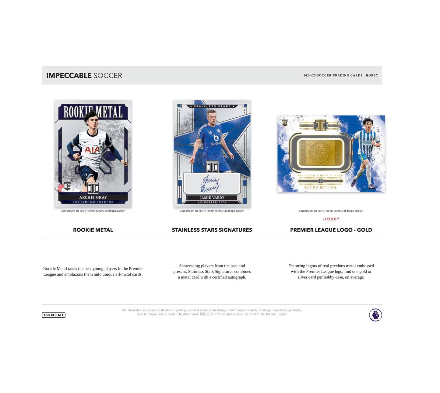 2024-25 Panini Impeccable Soccer Hobby Box