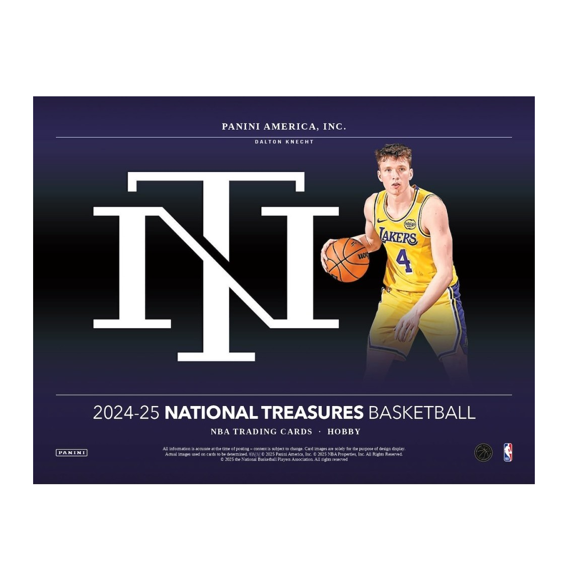 2024-25 Panini National Treasures Basketball Hobby Box