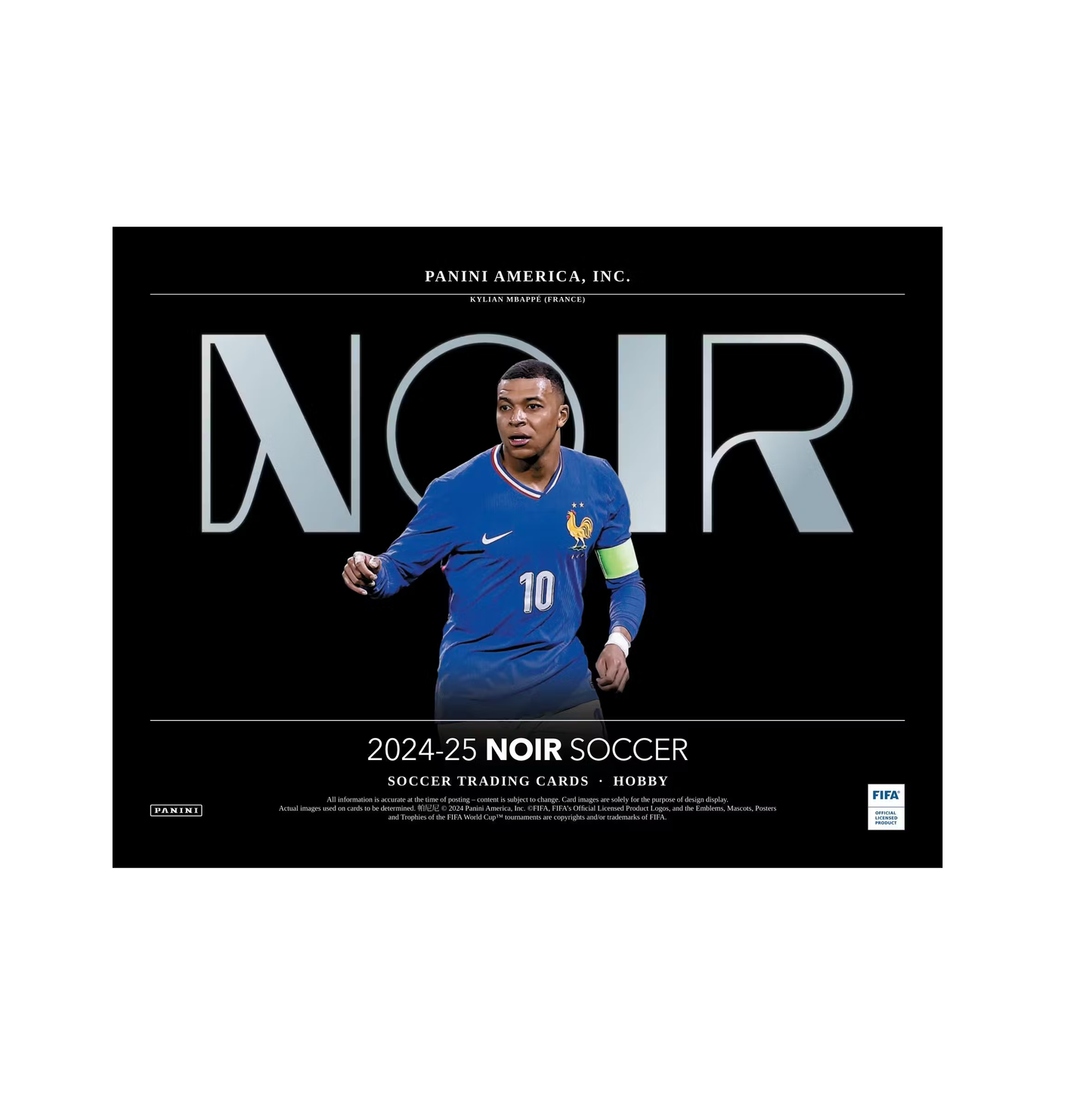 2024-25 Panini Noir Soccer Hobby Box