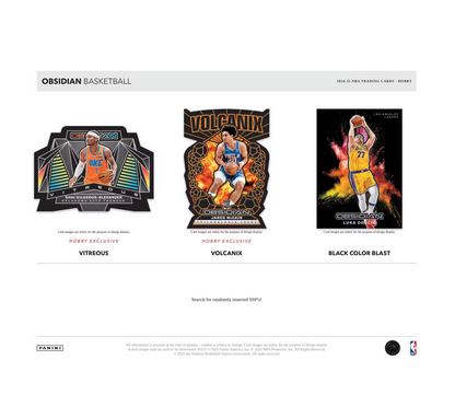 2024-25 Panini Obsidian Basketball Hobby Box