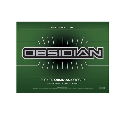 2024-25 Panini Obsidian Soccer Hobby 12-Box Case
