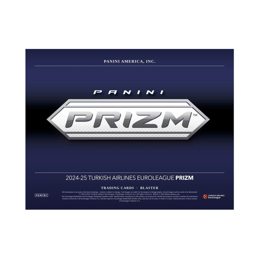 2024-25 Panini Prizm Turkish Airlines EuroLeague Basketball Blaster 20-Box Case