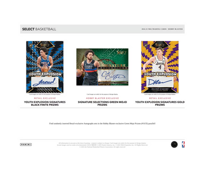 2024-25 Panini Select Basketball Hobby Blaster 20-Box Case