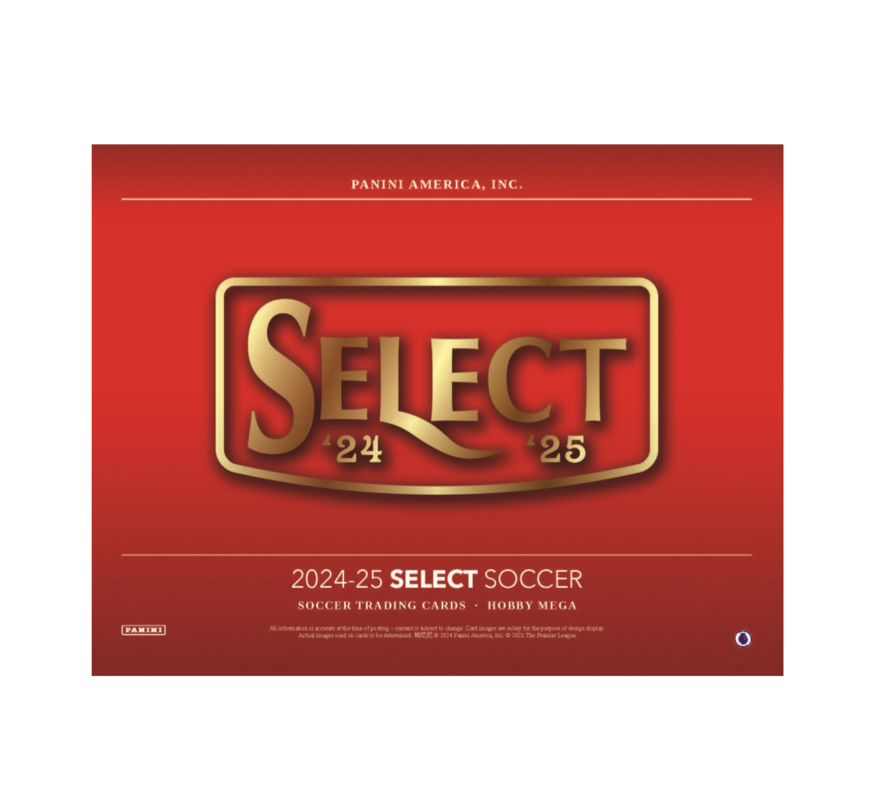 2024-25 Panini Select Premier League Soccer Hobby Mega Box