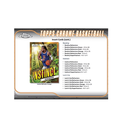 2024-25 Topps Chrome Basketball Breaker's Delight 10-Box Case