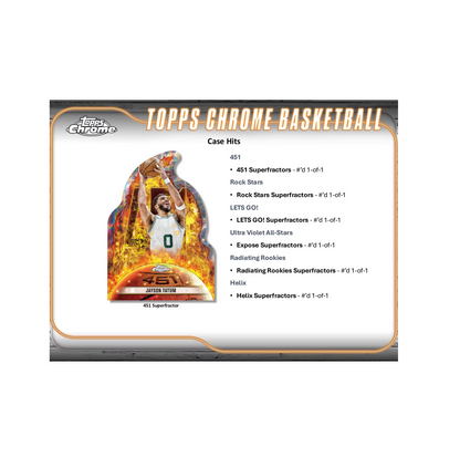 2024-25 Topps Chrome Basketball Breaker's Delight 10-Box Case