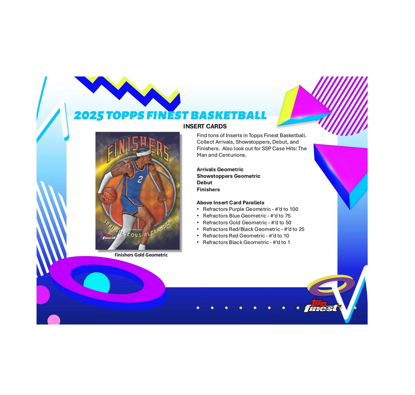 2024-25 Topps Finest Basketball Breaker's Delight Box